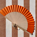 ÉVENTAIL MINI ORANGE – éventail by mataz
