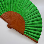 NOUVEAUTÉ - ÉVENTAIL PAILLETÉ GREEN DIVA – éventail by mataz