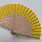 ÉVENTAIL MINI JAUNE – éventail by mataz